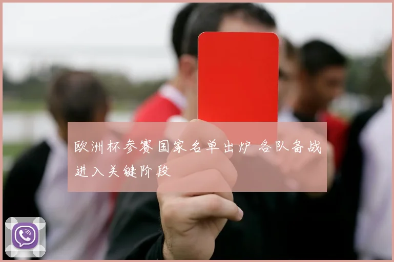 欧洲杯参赛国家名单出炉 各队备战进入关键阶段